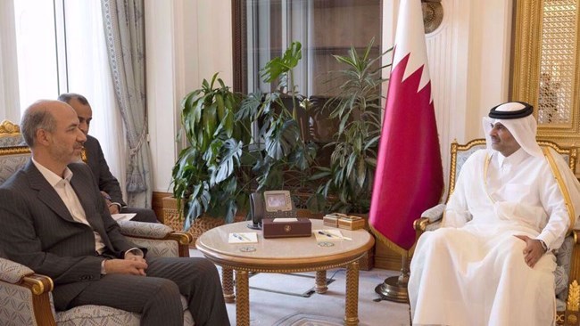 أصدرت قطر تصریحًا لإیران لإطلاق مرکز تجاری رئیسی فی الدولة العربیة، بحسب وزیر الطاقة الإیرانی علی أکبر مِحرابیان.
