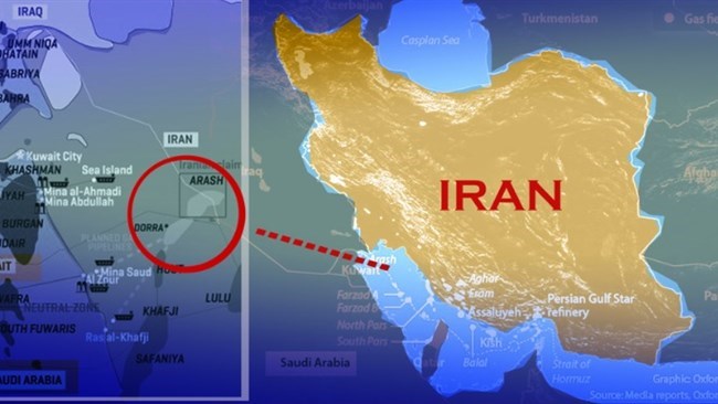 تعتقد إیران أن النزاع مع الکویت المجاورة حول حقل غاز فی الخلیج الفارسی لا یمثل مشکلة کبیرة، حیث یقول دبلوماسی کبیر إن القضیة یمکن حلها فی ضوء العلاقات الجیدة القائمة بین البلدین.